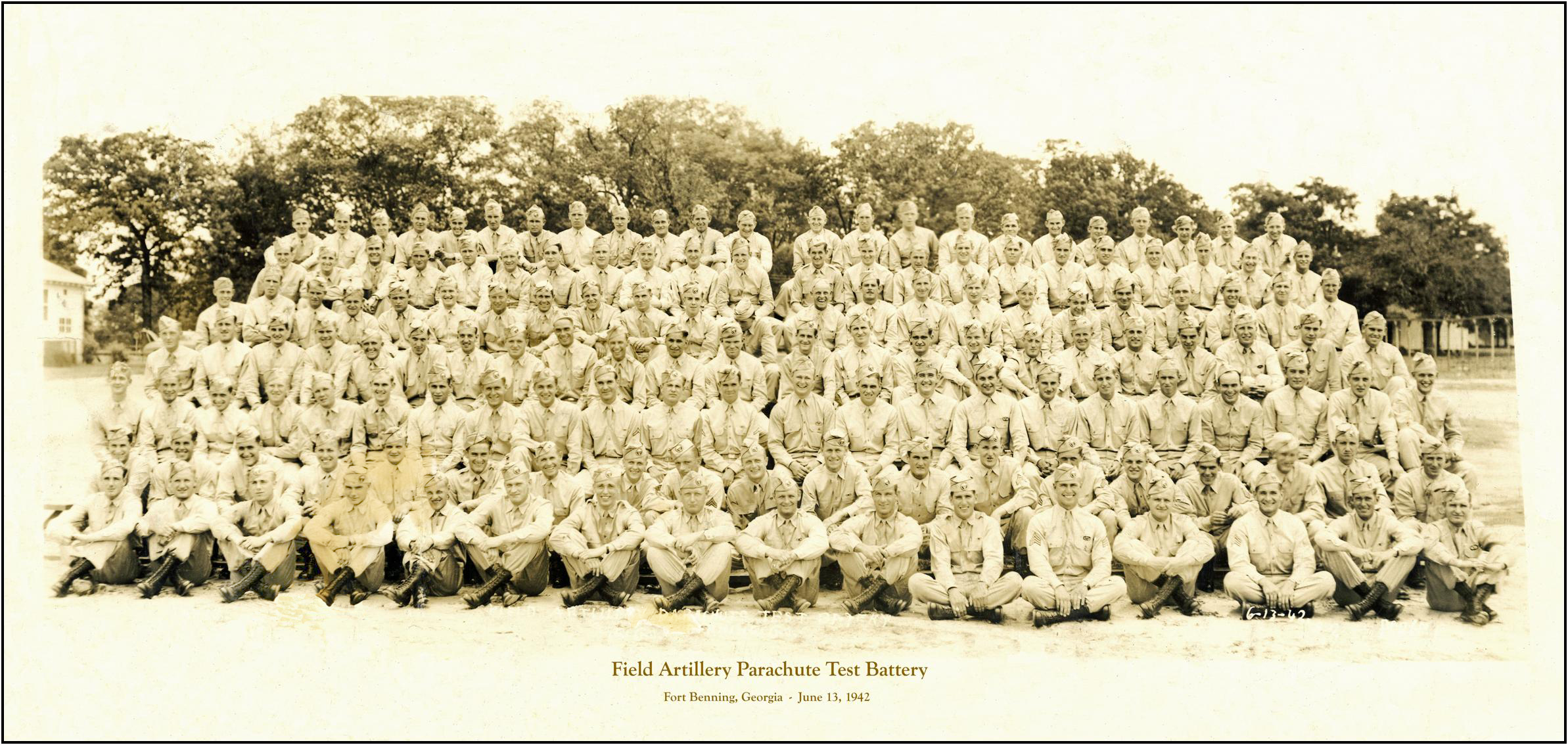 F.A. Parachute Test Battery photo. 